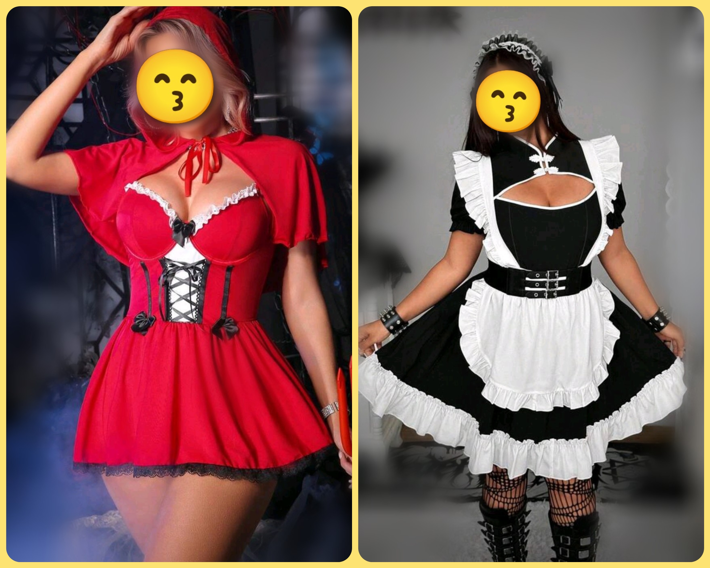 赤ずきんにセクシーメイド♡ 赤ずきんにセクシーメイド♡