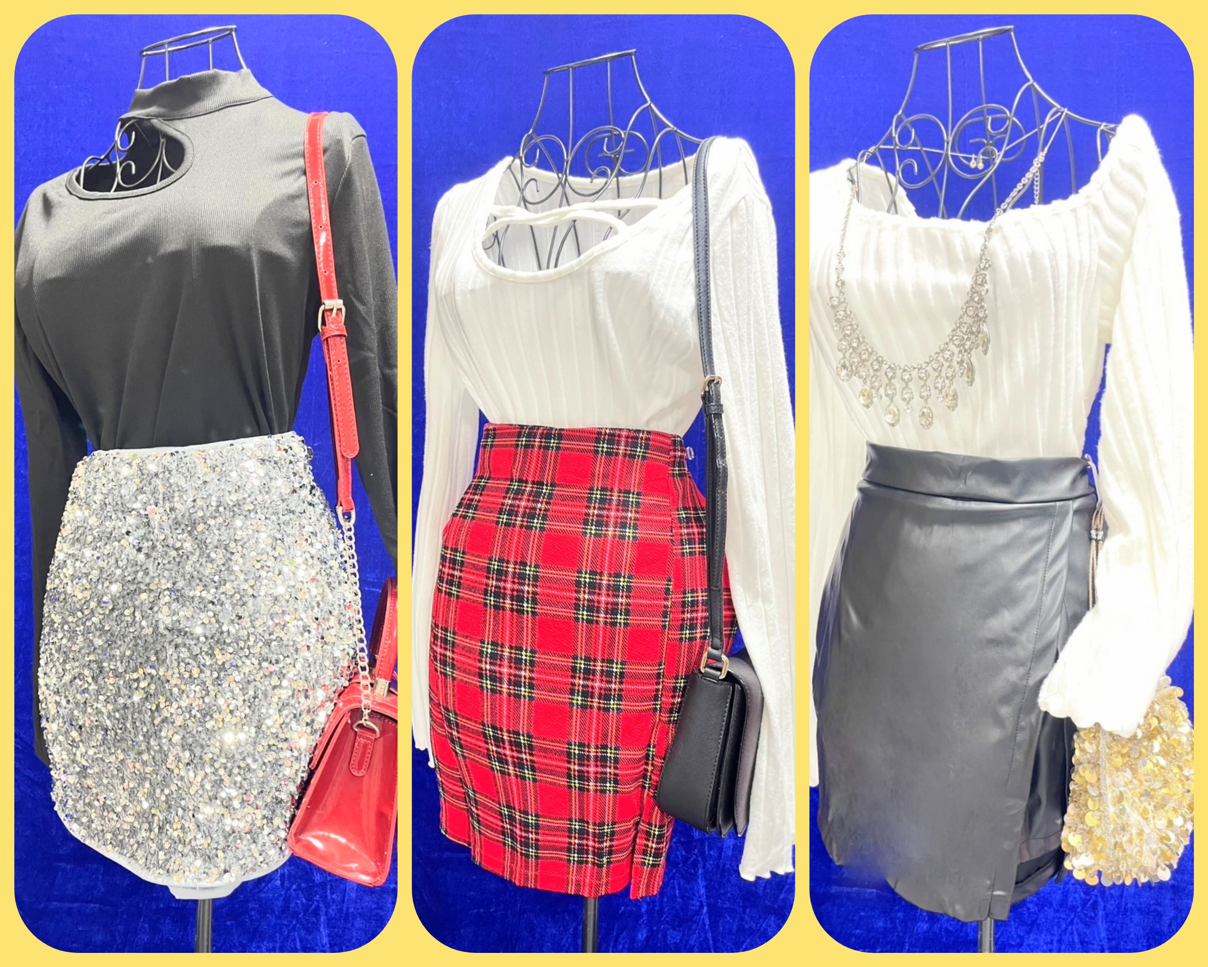 タイトスカートで可愛く変身! タイトスカートで可愛く変身!