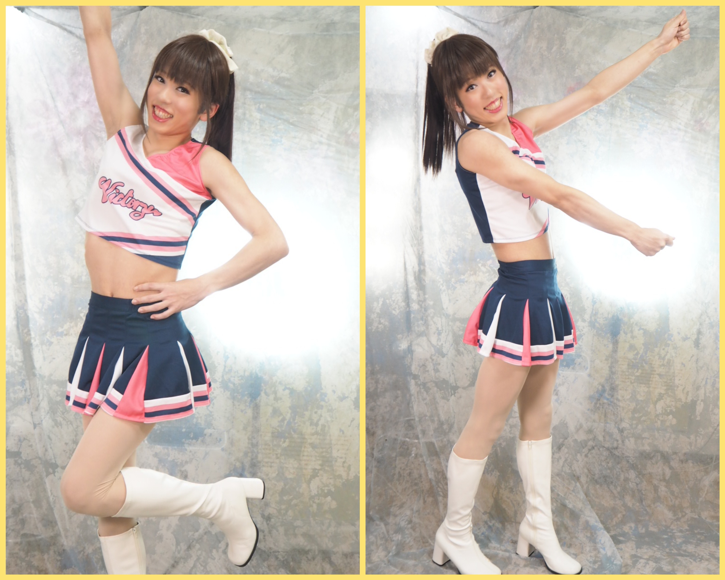 こちらのチアリーダー衣装も人気 こちらのチアリーダー衣装も人気