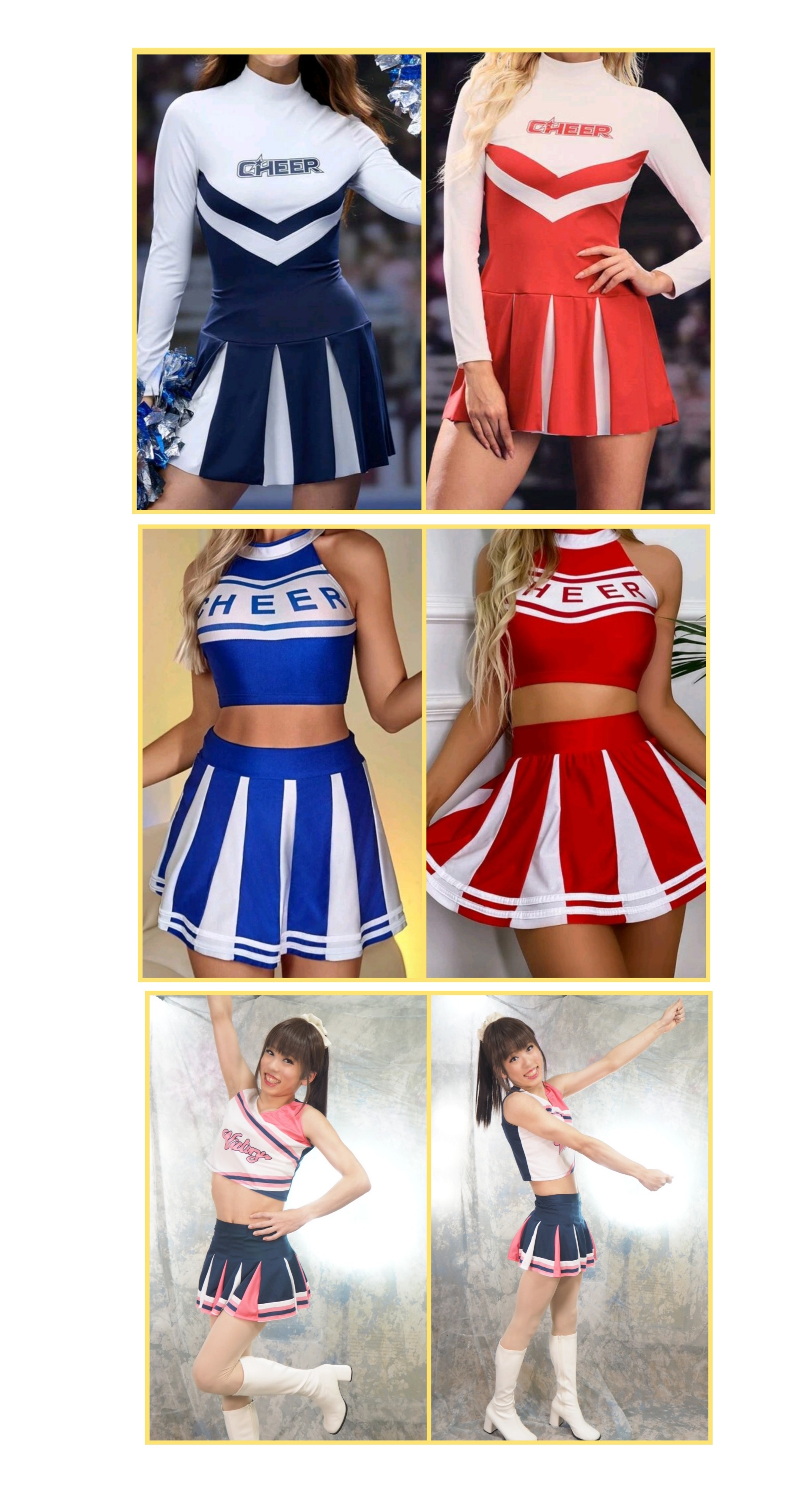 チアリーダーラインナップ